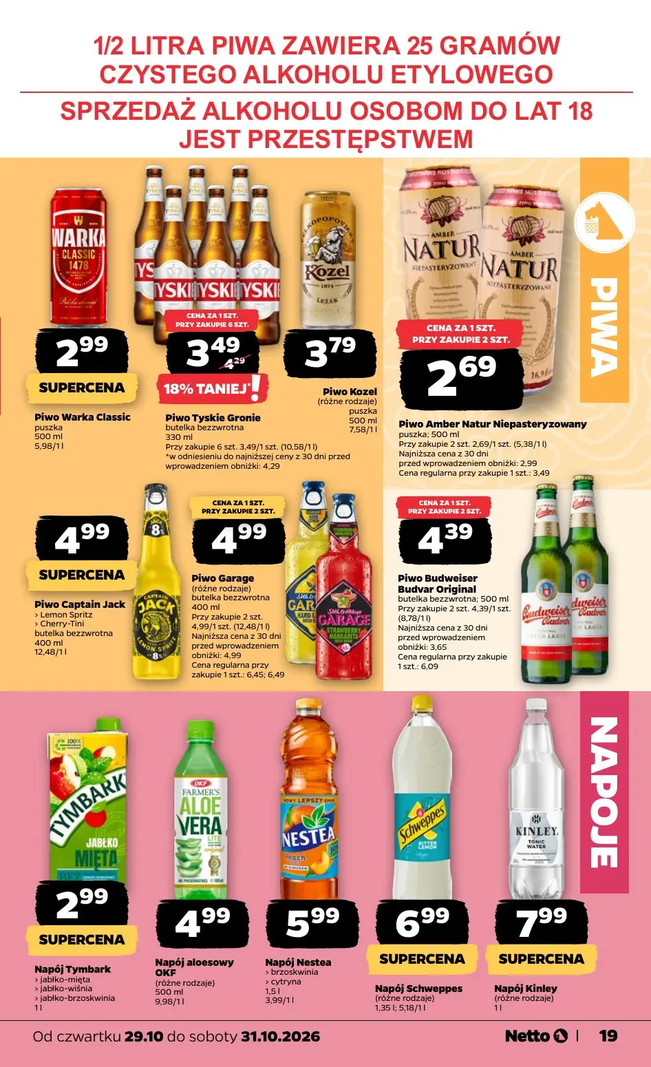 gazetka promocyjna NETTO Gazetka spożywcza - Strona 19