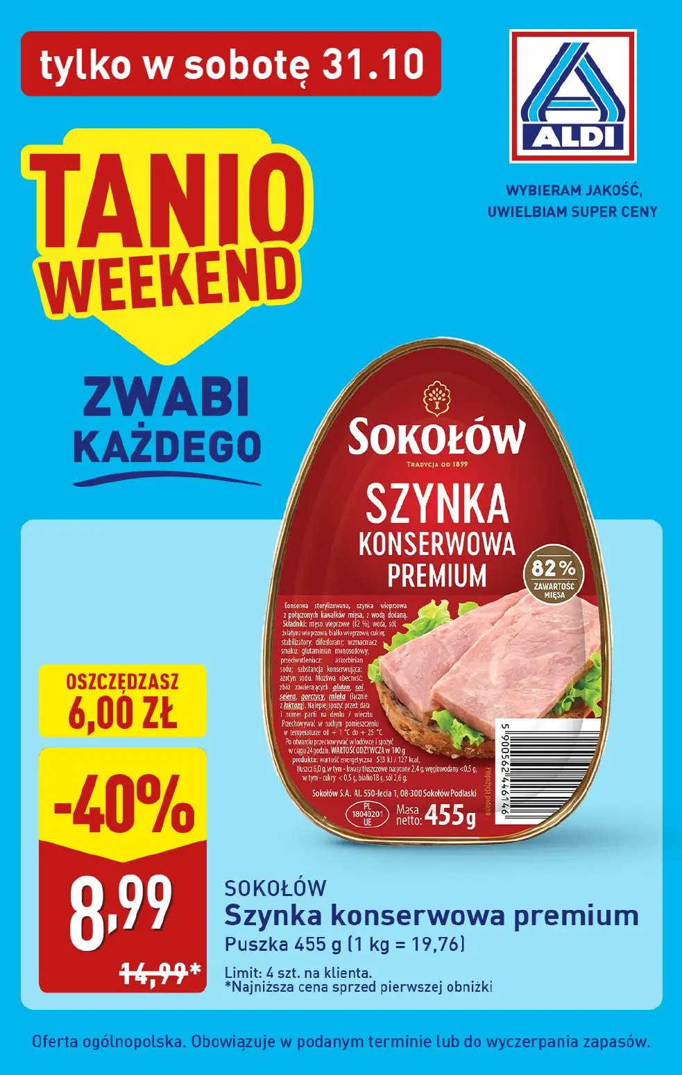 gazetka promocyjna ALDI Tylko w SOBOTĘ - Strona 3