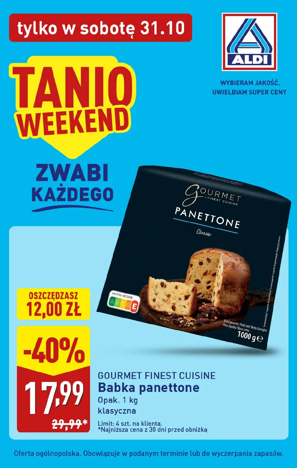 gazetka promocyjna ALDI Tylko w SOBOTĘ - Strona 4