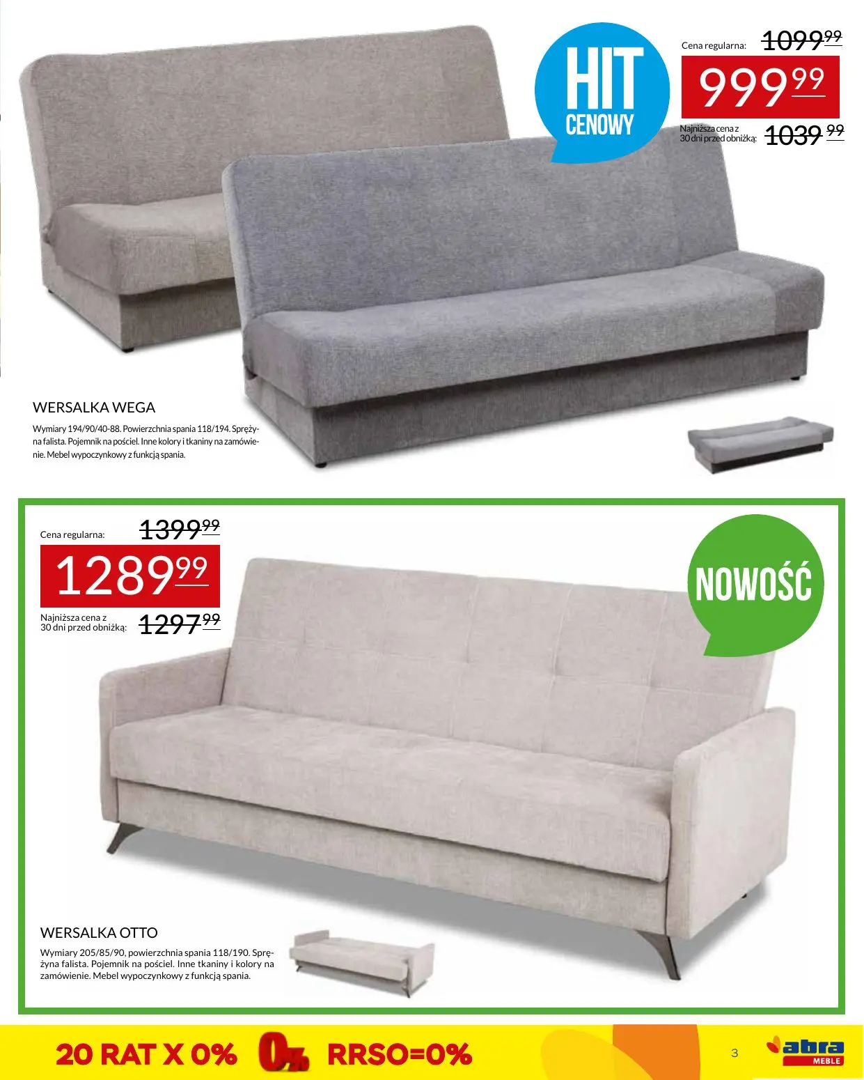 gazetka promocyjna abra meble  - Strona 3