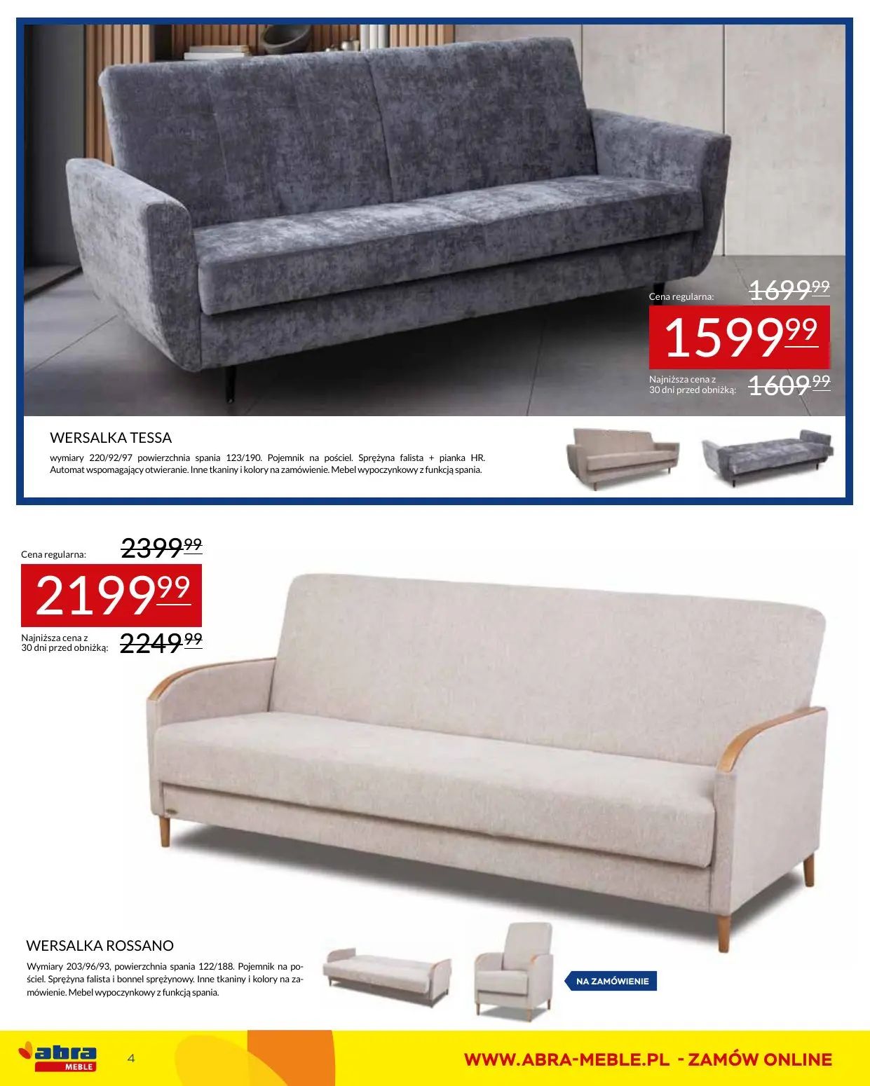 gazetka promocyjna abra meble  - Strona 4