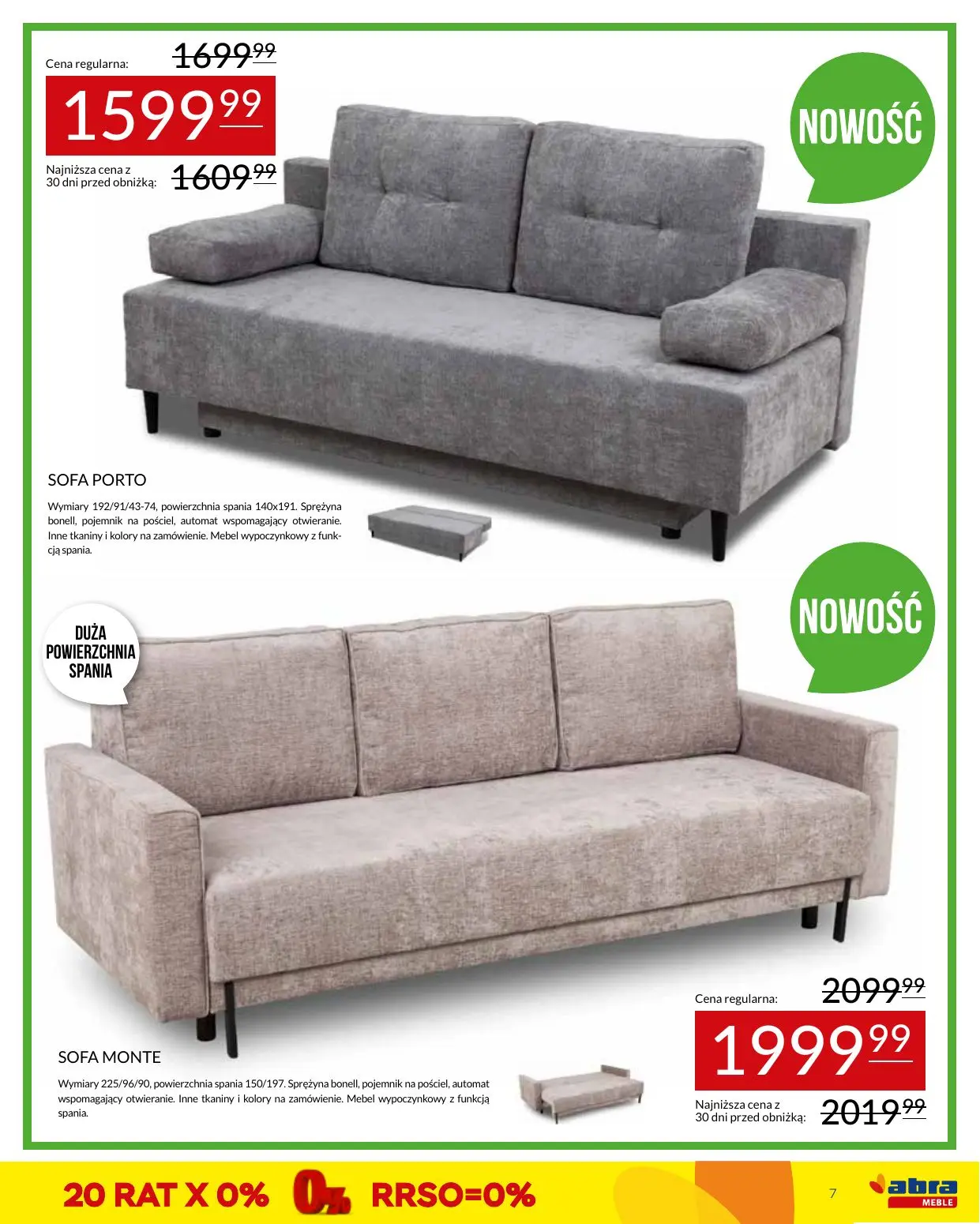 gazetka promocyjna abra meble  - Strona 7