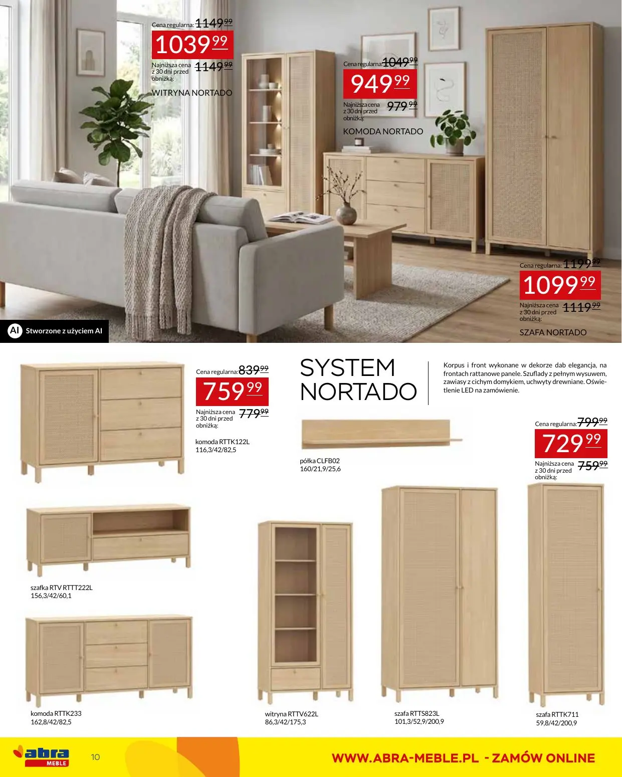 gazetka promocyjna abra meble  - Strona 10