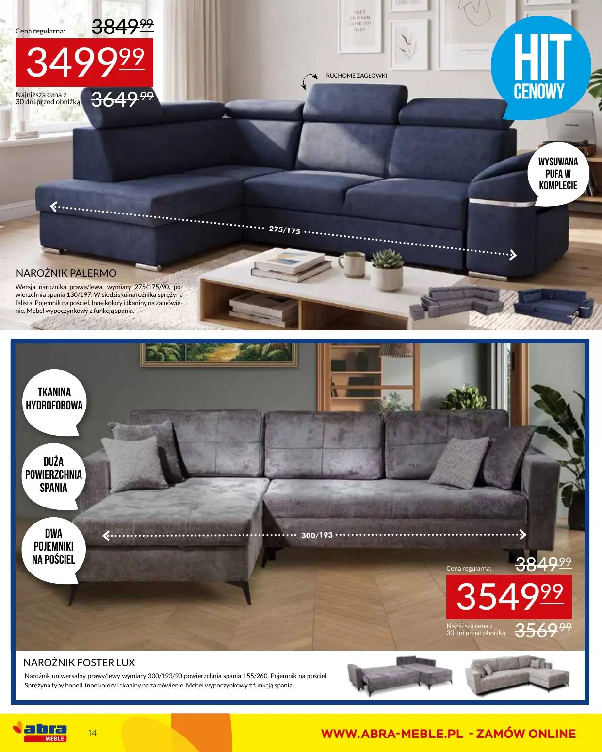 gazetka promocyjna abra meble  - Strona 14