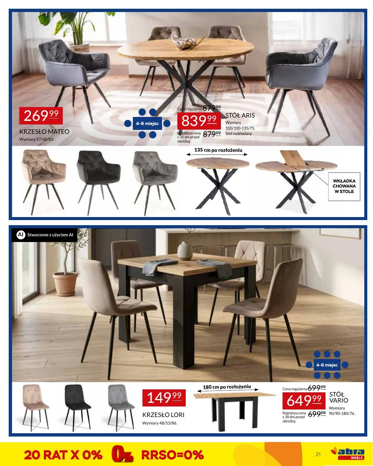 gazetka promocyjna abra meble  - Strona 21