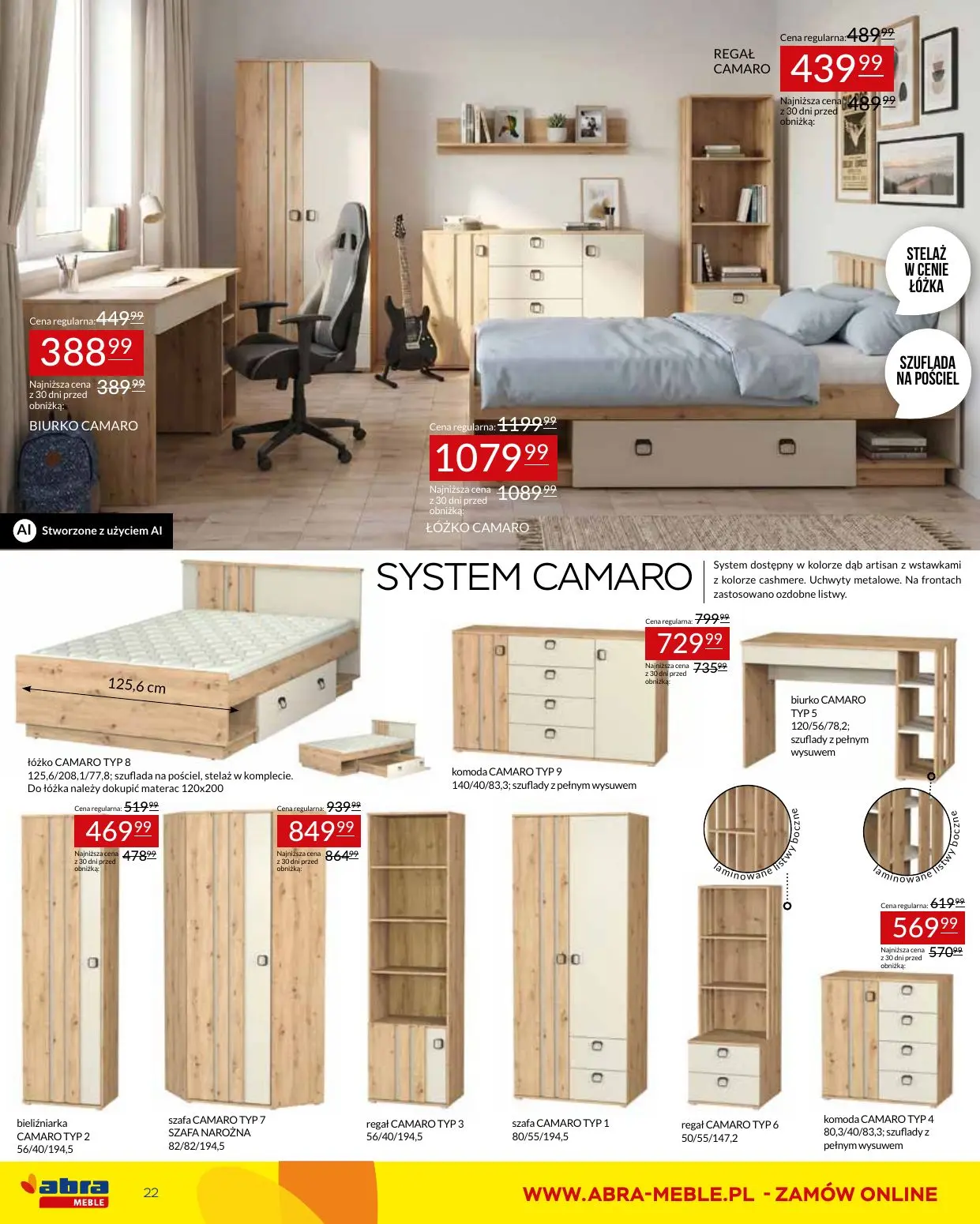 gazetka promocyjna abra meble  - Strona 22