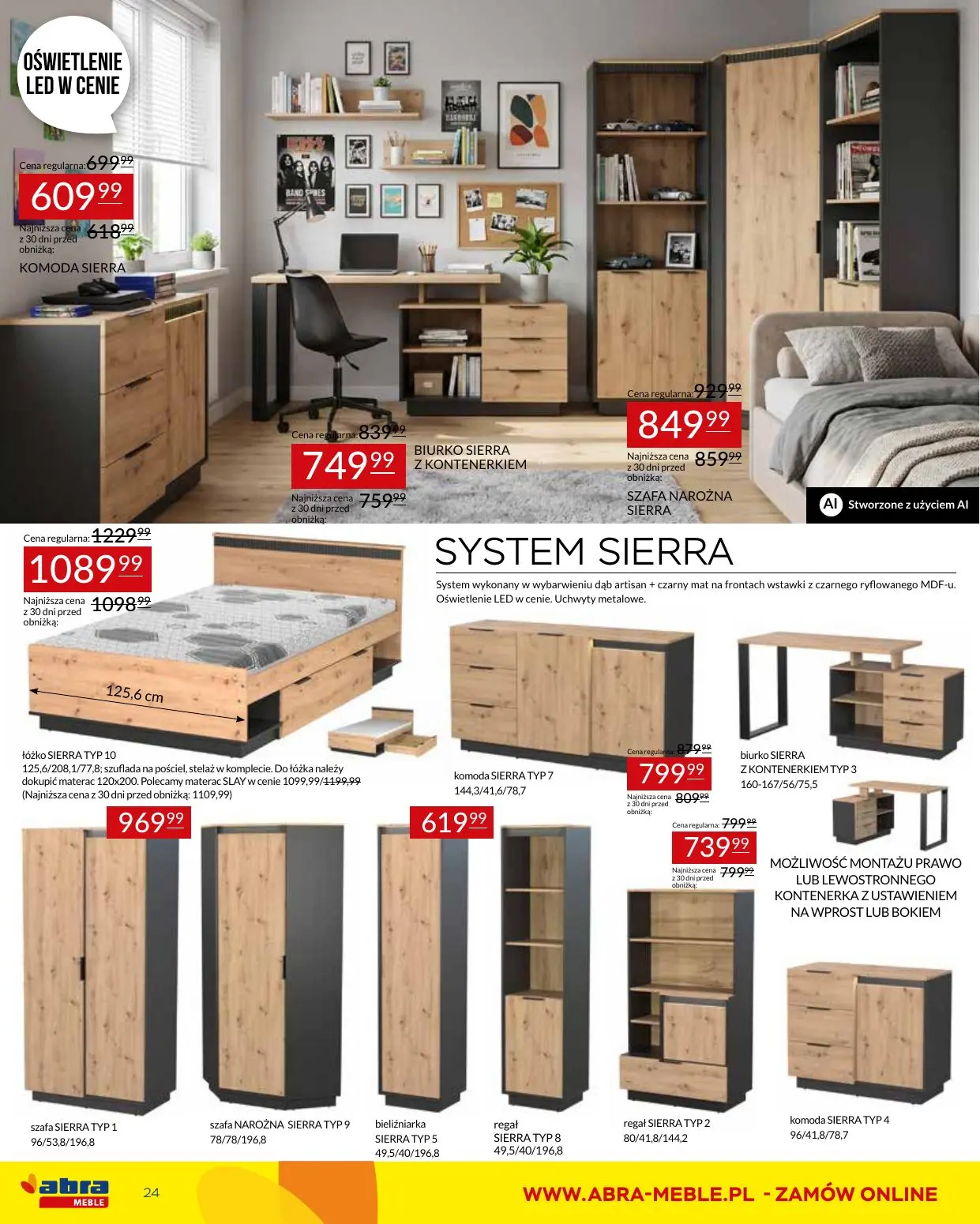gazetka promocyjna abra meble  - Strona 24
