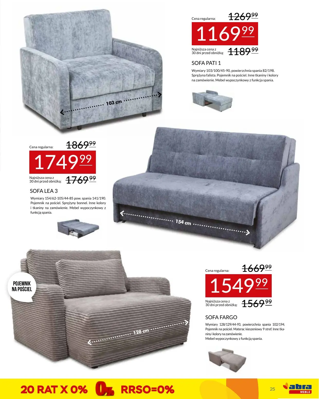 gazetka promocyjna abra meble  - Strona 25
