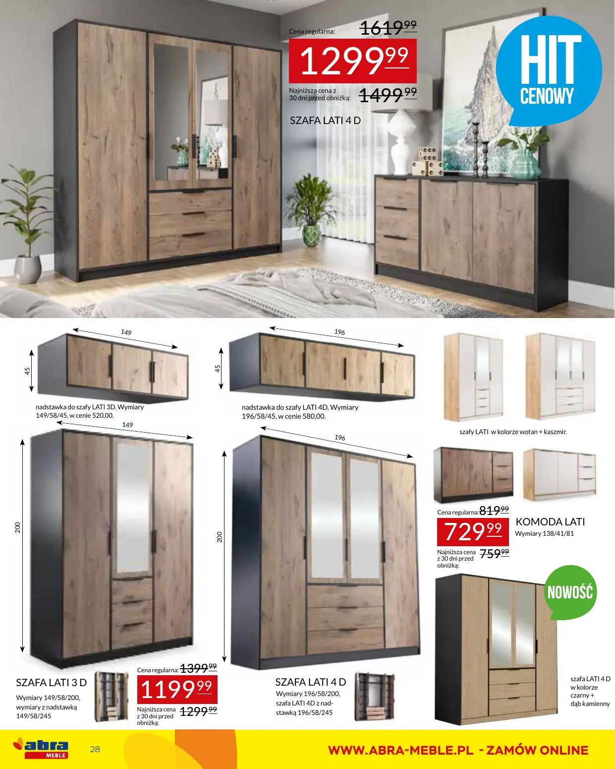 gazetka promocyjna abra meble  - Strona 28