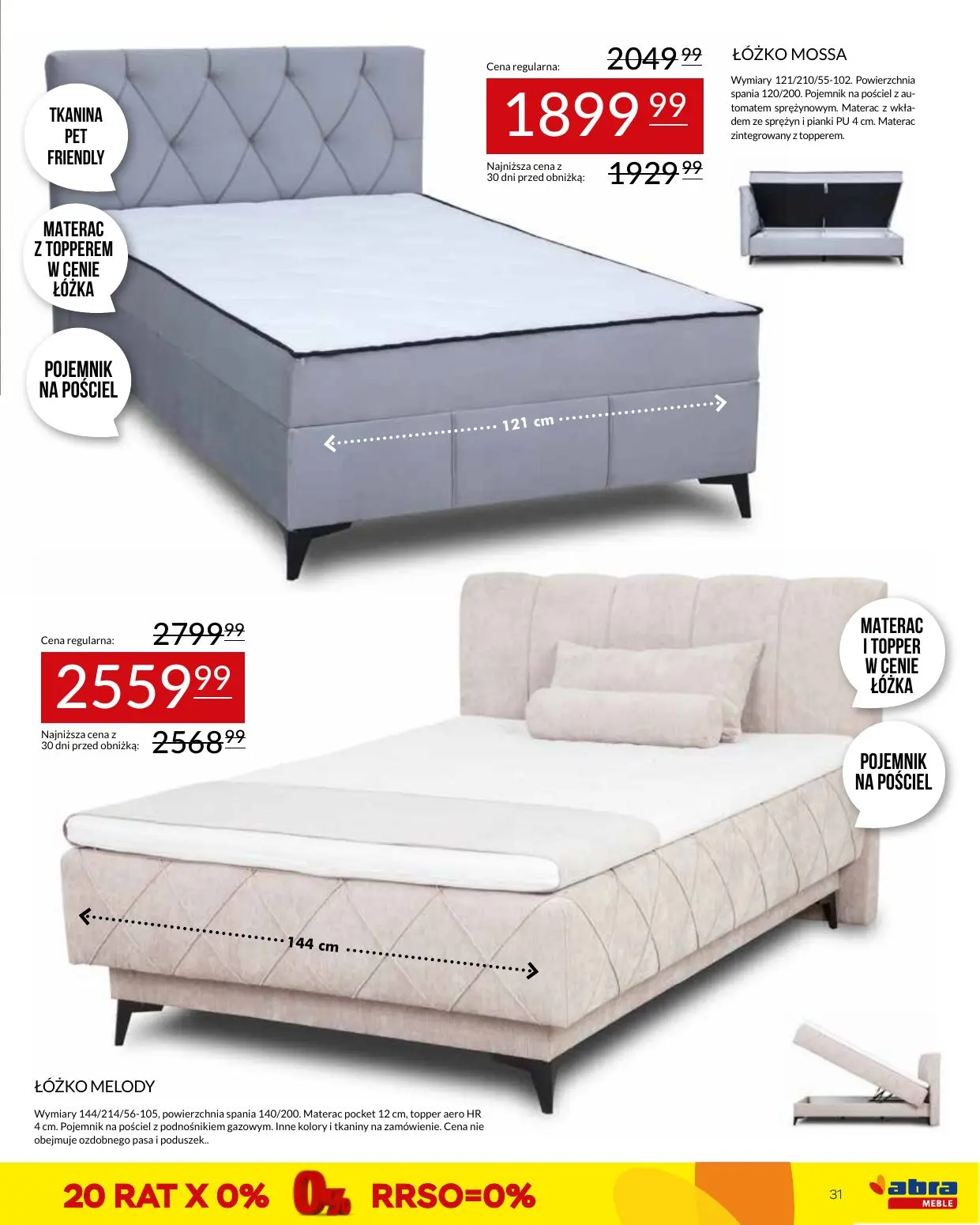 gazetka promocyjna abra meble  - Strona 31