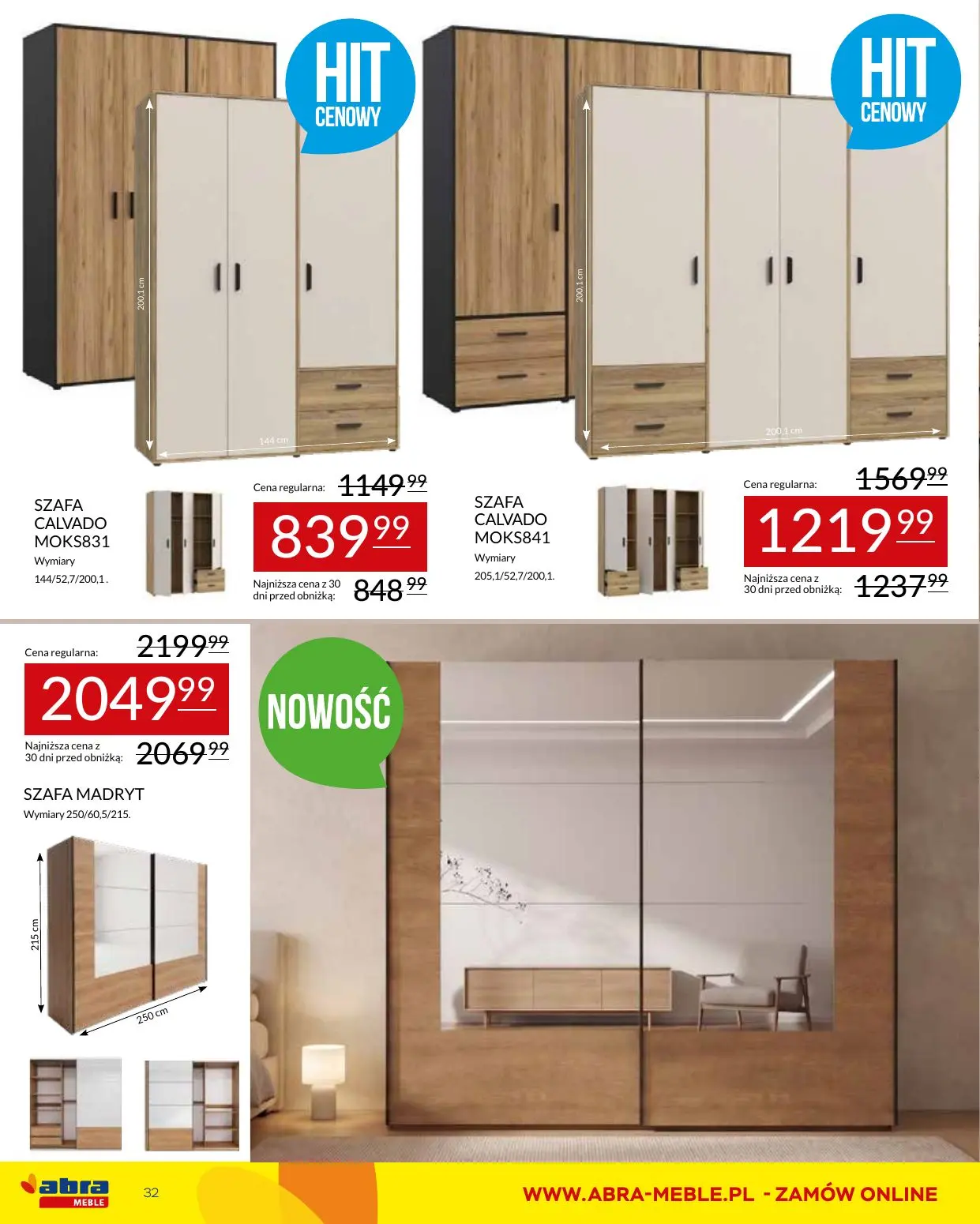 gazetka promocyjna abra meble  - Strona 32