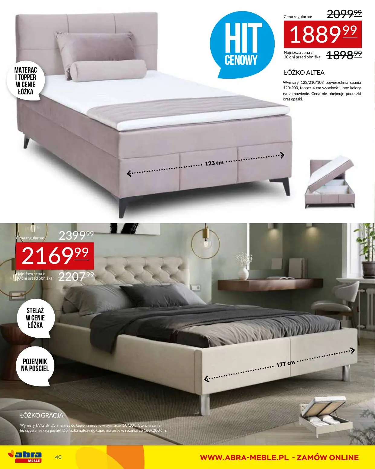 gazetka promocyjna abra meble  - Strona 40