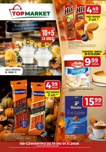 Gazetka promocyjna Top Market, ważna od 2026-10-22 do 2026-11-01.