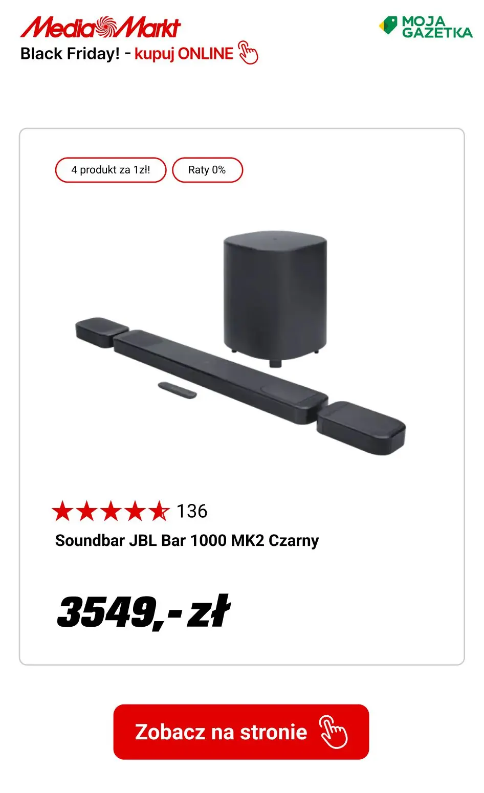 gazetka promocyjna Media Markt Black Friday Weeks 2026! - Strona 4