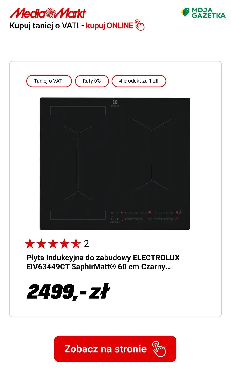 gazetka promocyjna Media Markt Kupuj taniej o VAT, przy zakupie min. 2 produktów z kuponem myMediaMarkt!👻 - Strona 10