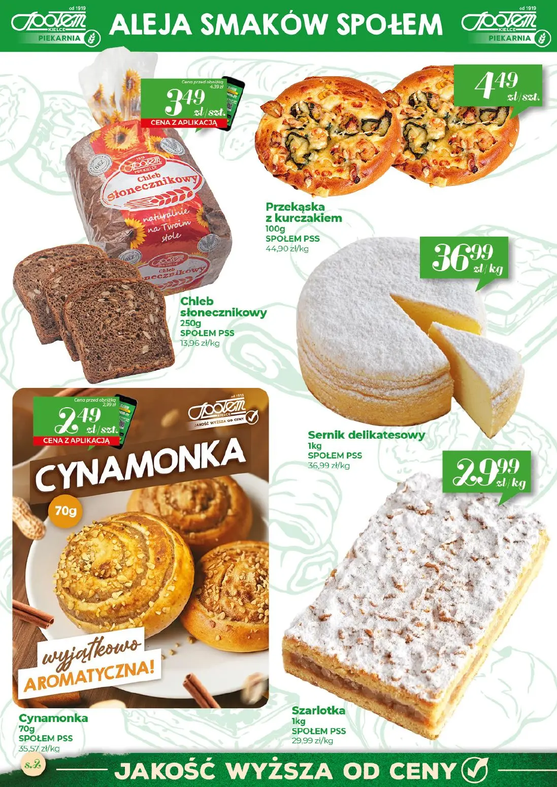 gazetka promocyjna Społem Kielce  - Strona 2