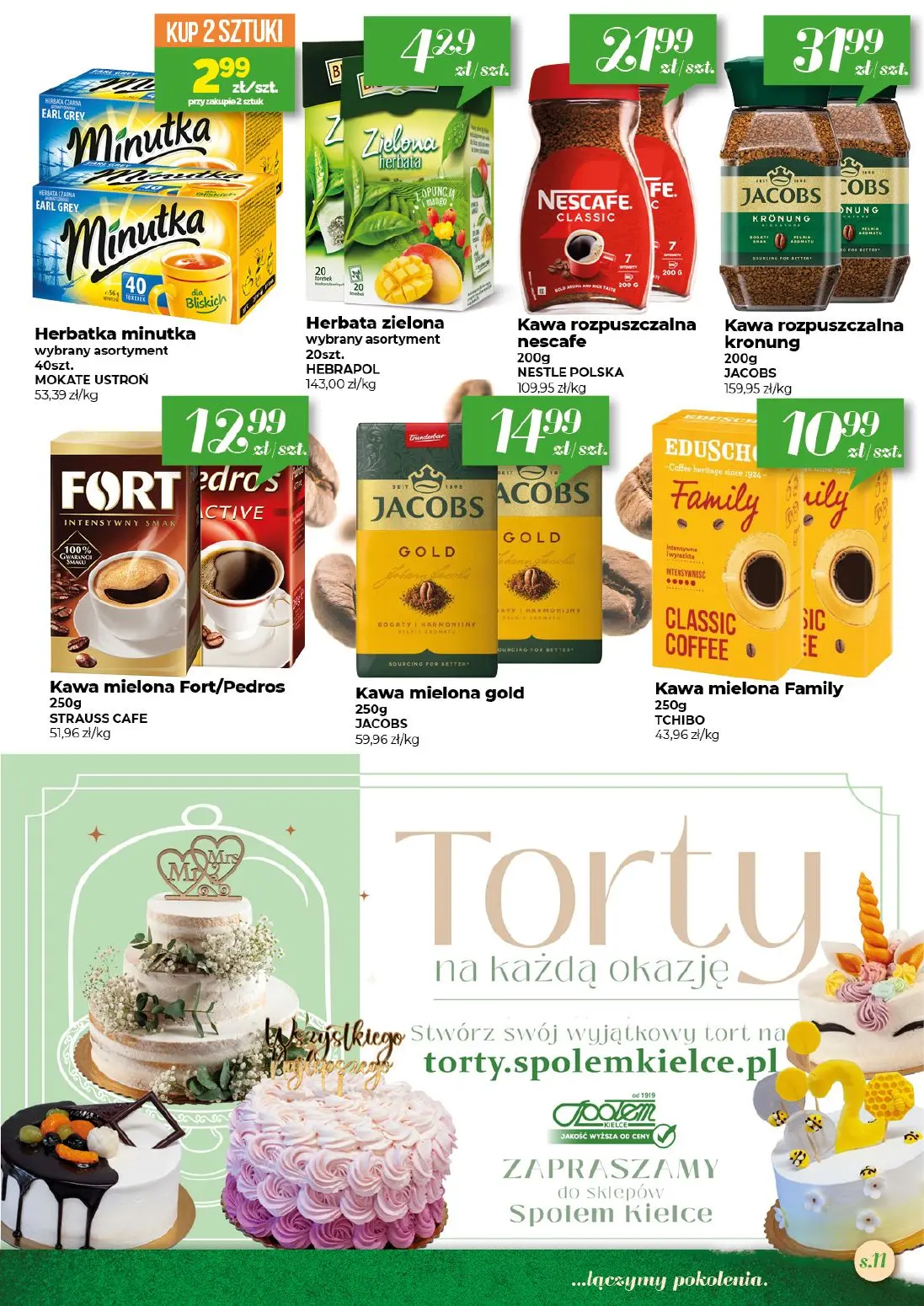 gazetka promocyjna Społem Kielce  - Strona 11