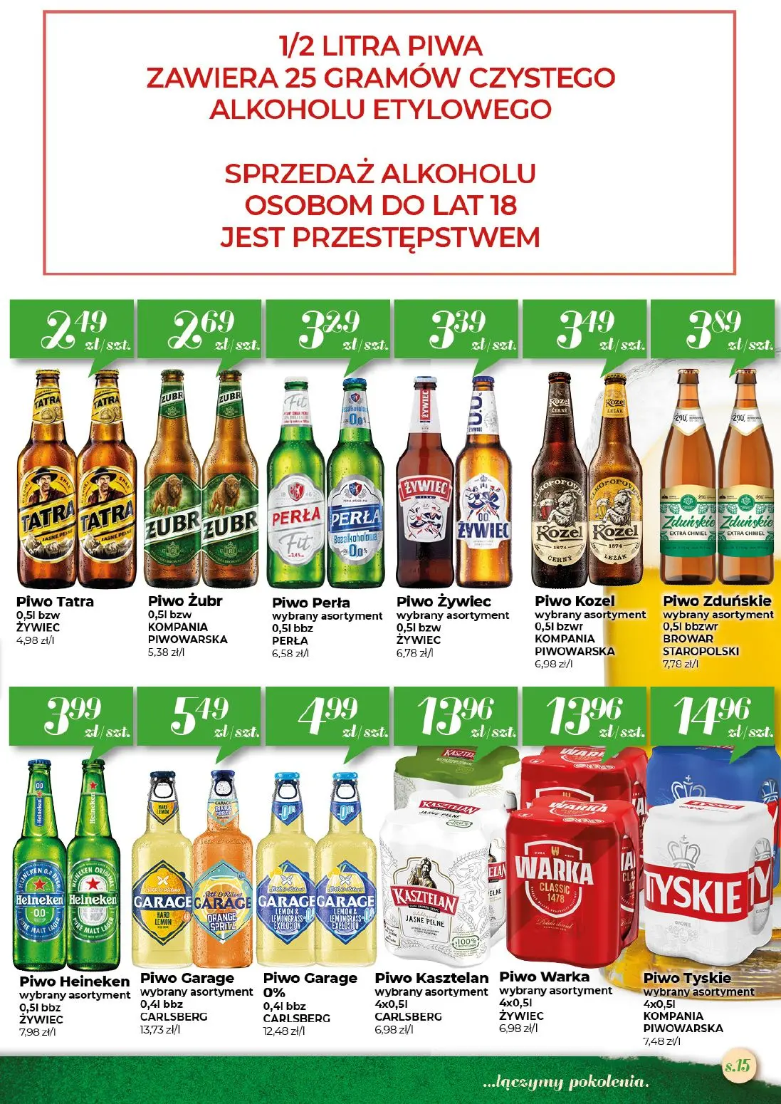 gazetka promocyjna Społem Kielce  - Strona 15