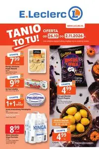 Gazetka promocyjna E.Leclerc, ważna od 2026-10-26 do 2026-11-02.