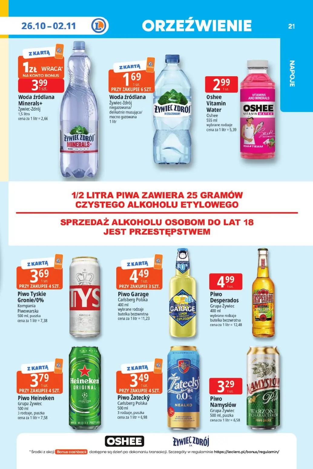 gazetka promocyjna E.Leclerc Tanio to tu! - Strona 21