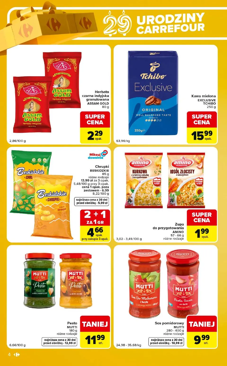 gazetka promocyjna Carrefour Express W sumie urodzinowe okazje - Strona 4