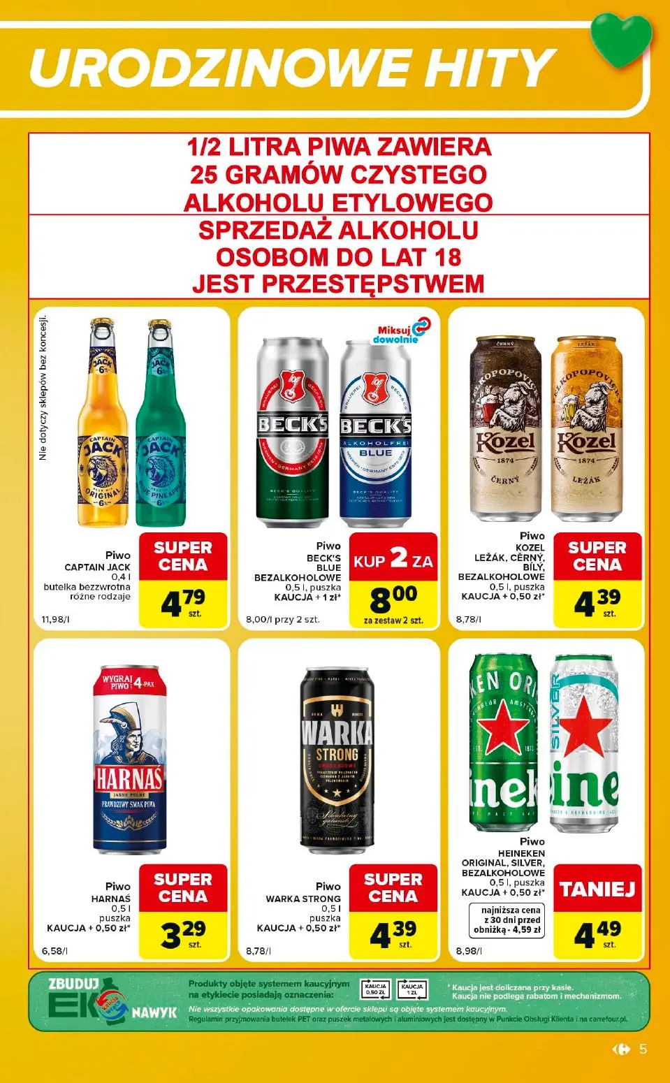 gazetka promocyjna Carrefour Express W sumie urodzinowe okazje - Strona 5