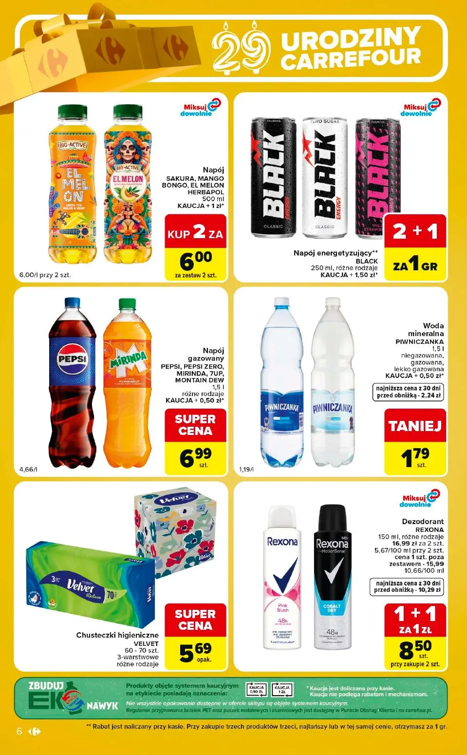 gazetka promocyjna Carrefour Express W sumie urodzinowe okazje - Strona 6