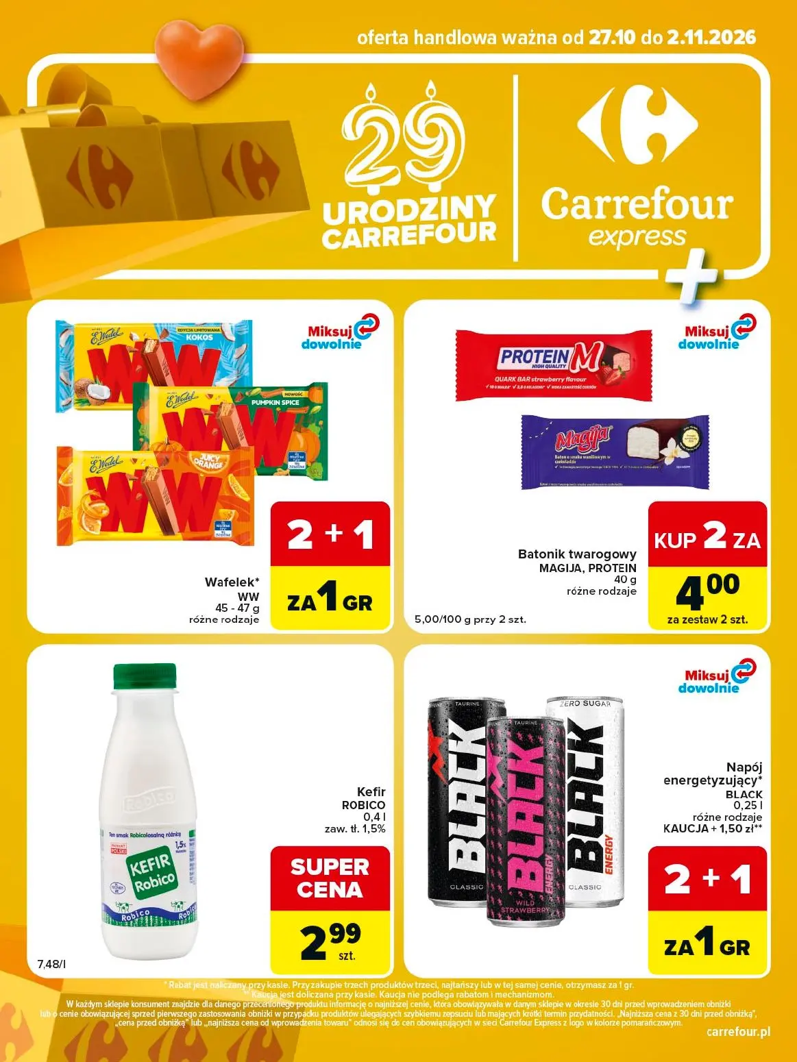 gazetka promocyjna Carrefour Express W sumie urodzinowe okazje - Strona 2