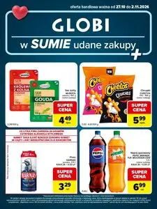 Gazetka promocyjna Globi, ważna od 2026-10-27 do 2026-11-02.
