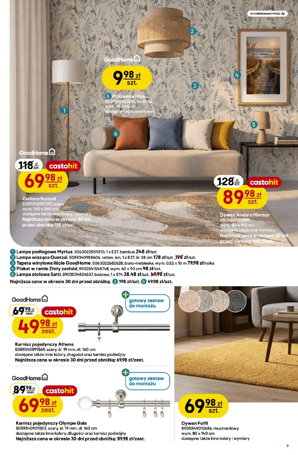 gazetka promocyjna castorama W teorii drzwi i podłogi - Strona 9