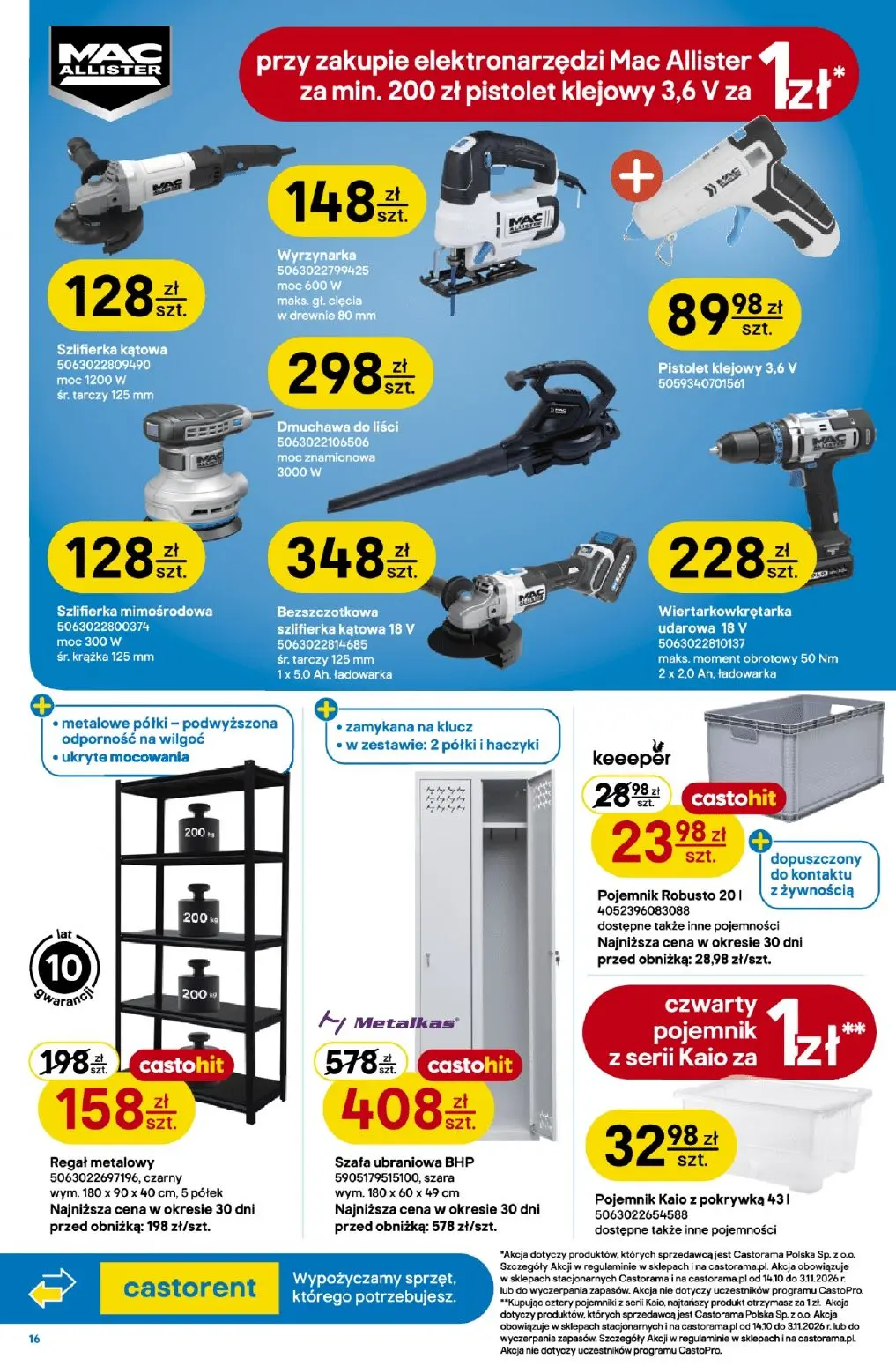 gazetka promocyjna castorama W teorii drzwi i podłogi - Strona 16
