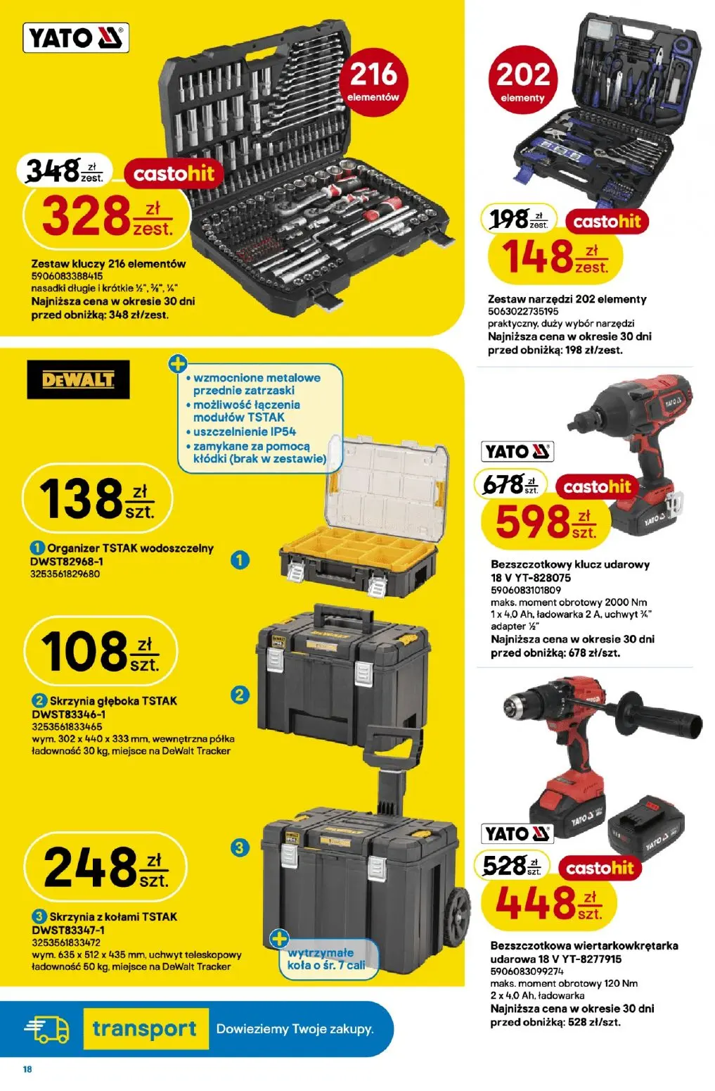 gazetka promocyjna castorama W teorii drzwi i podłogi - Strona 18