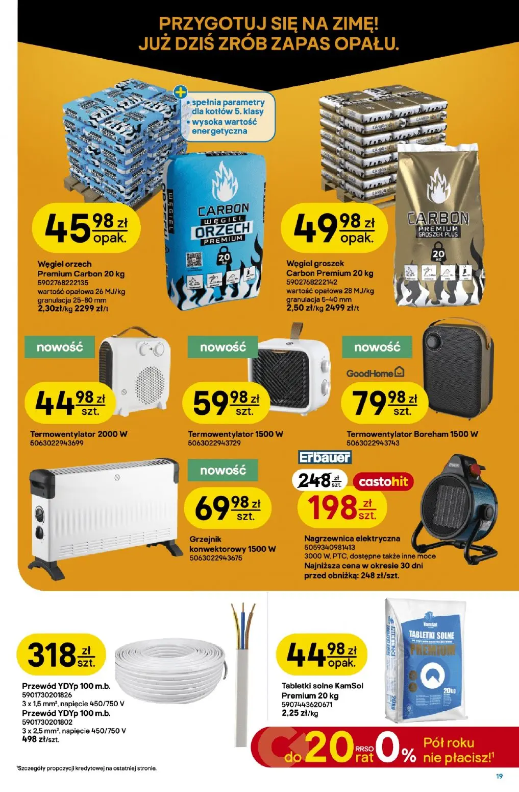 gazetka promocyjna castorama W teorii drzwi i podłogi - Strona 19