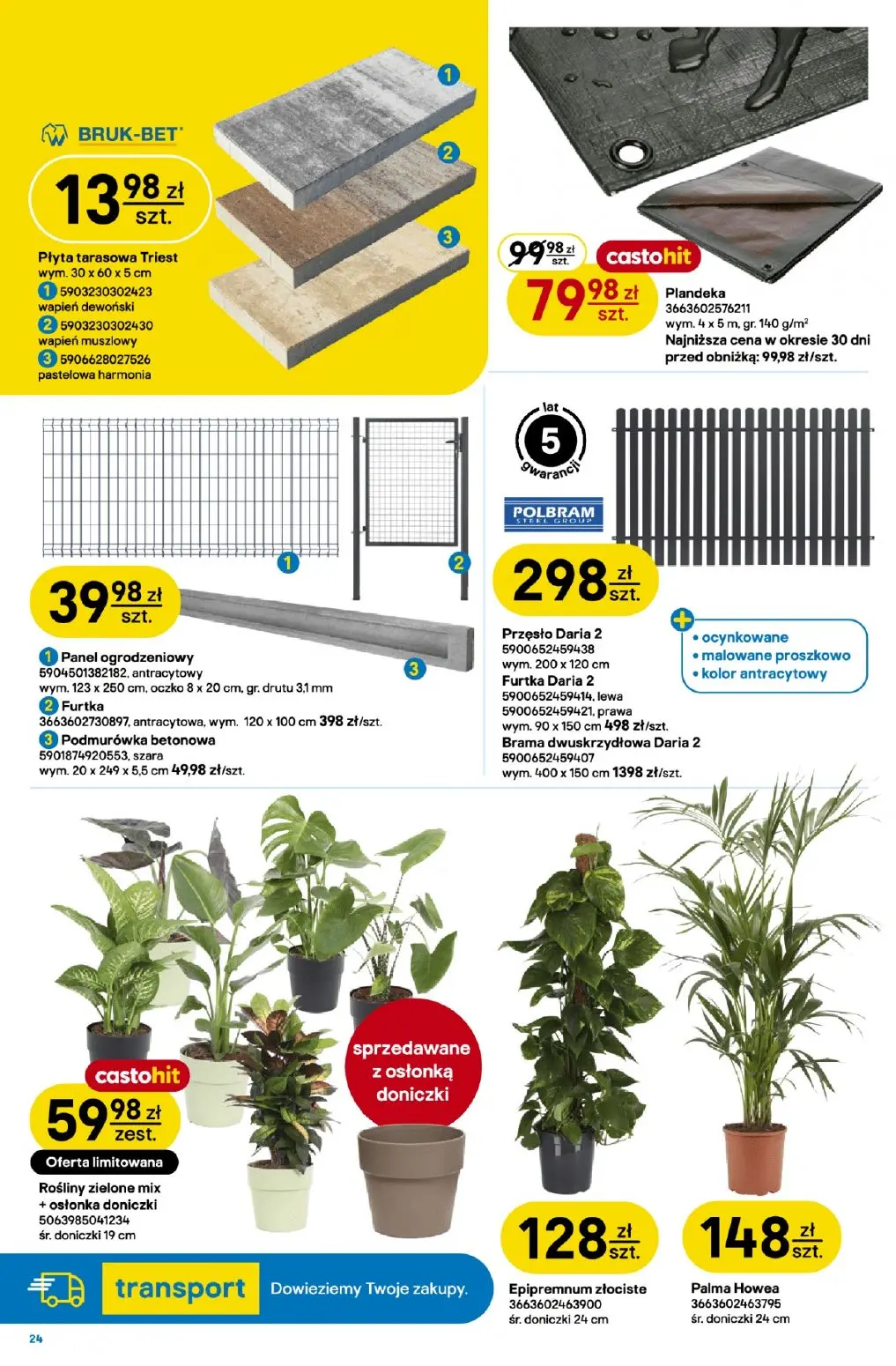 gazetka promocyjna castorama W teorii drzwi i podłogi - Strona 24