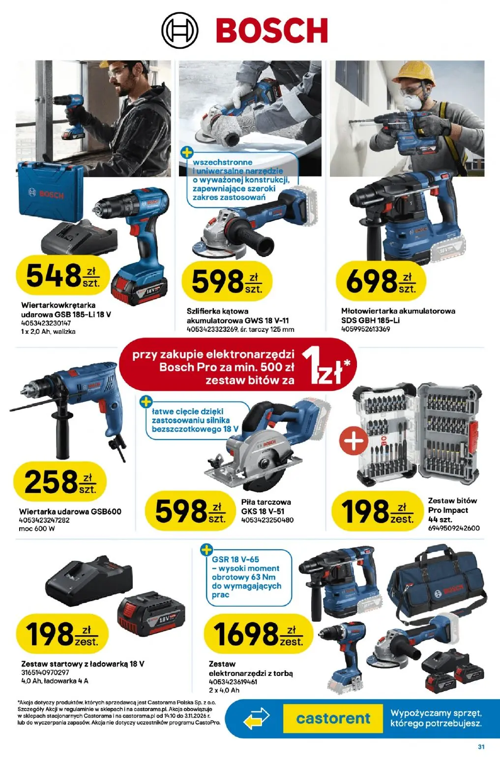 gazetka promocyjna castorama W teorii drzwi i podłogi - Strona 31