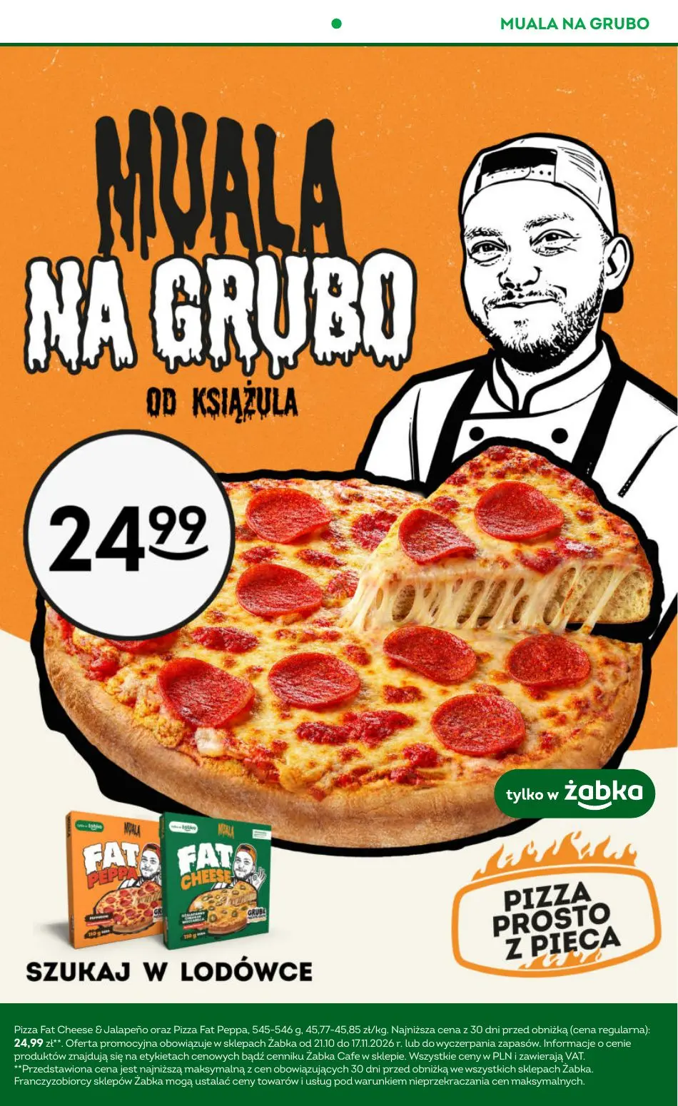 gazetka promocyjna Żabka Weekendowe pizzobranie - Strona 13