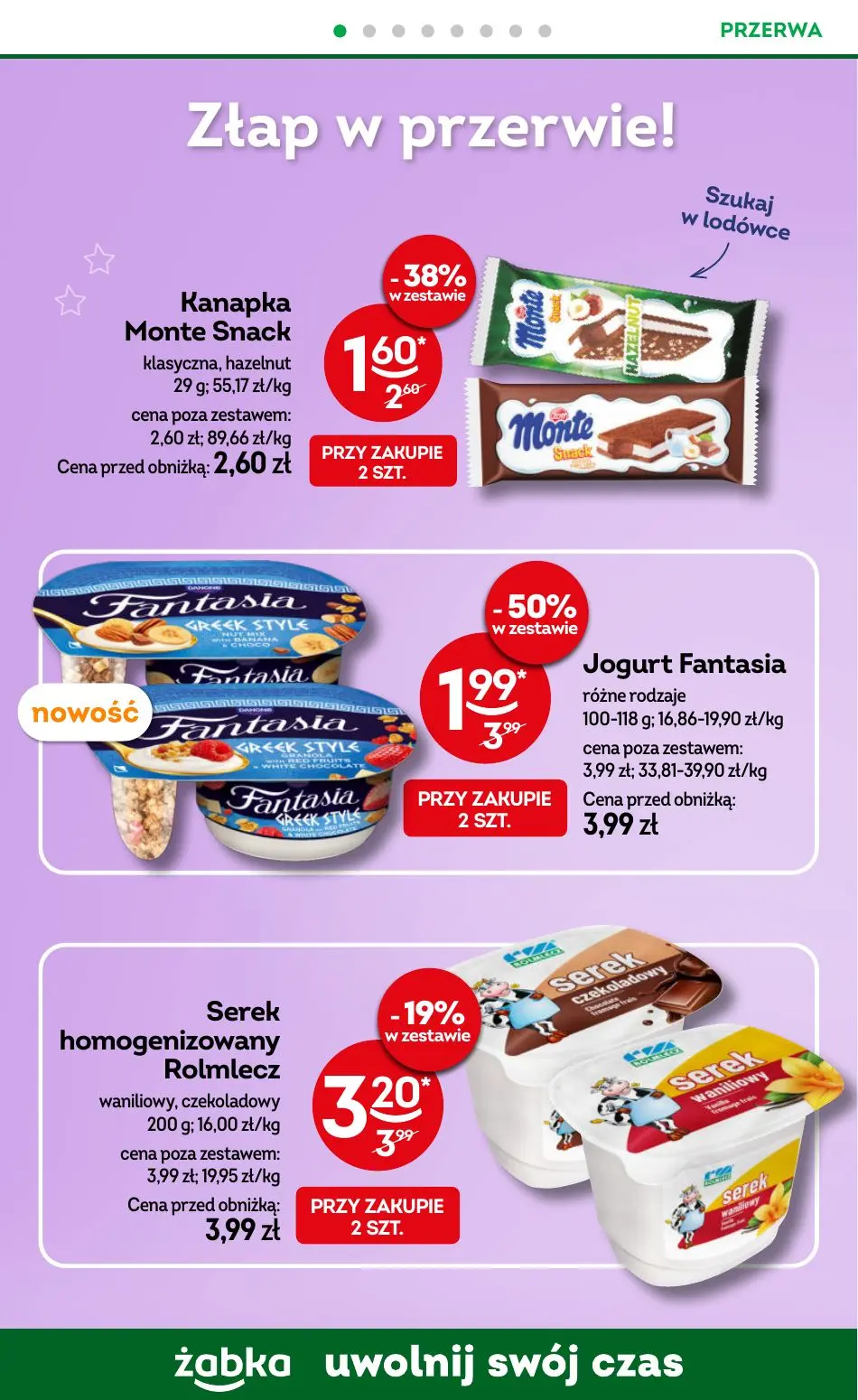 gazetka promocyjna Żabka Weekendowe pizzobranie - Strona 46