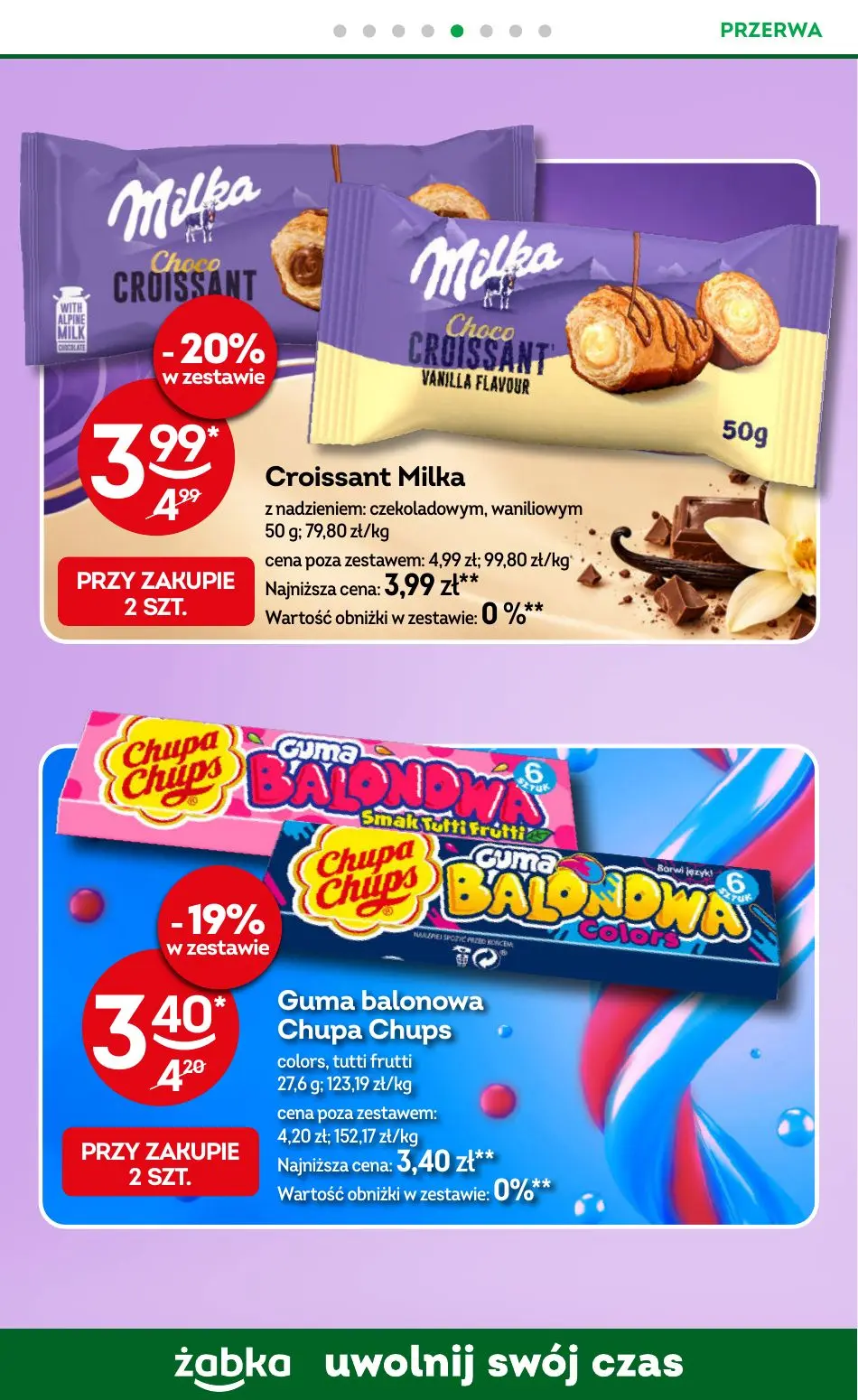 gazetka promocyjna Żabka Weekendowe pizzobranie - Strona 50