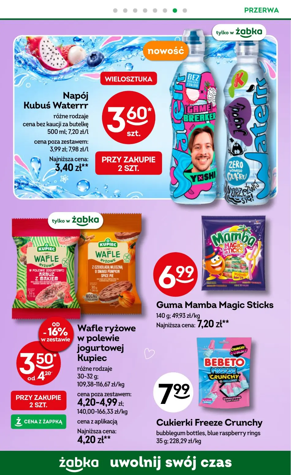 gazetka promocyjna Żabka Weekendowe pizzobranie - Strona 52