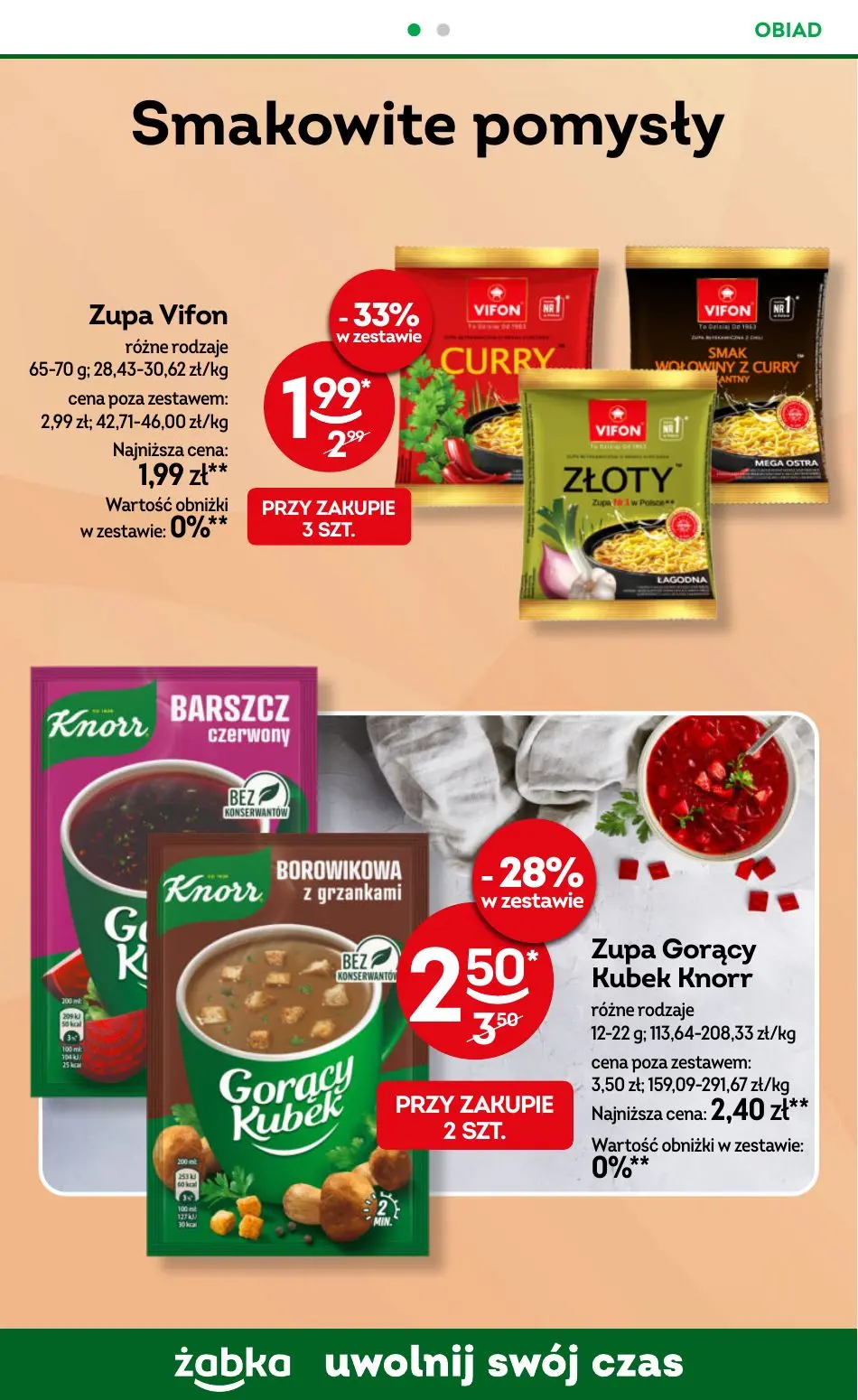 gazetka promocyjna Żabka Weekendowe pizzobranie - Strona 60