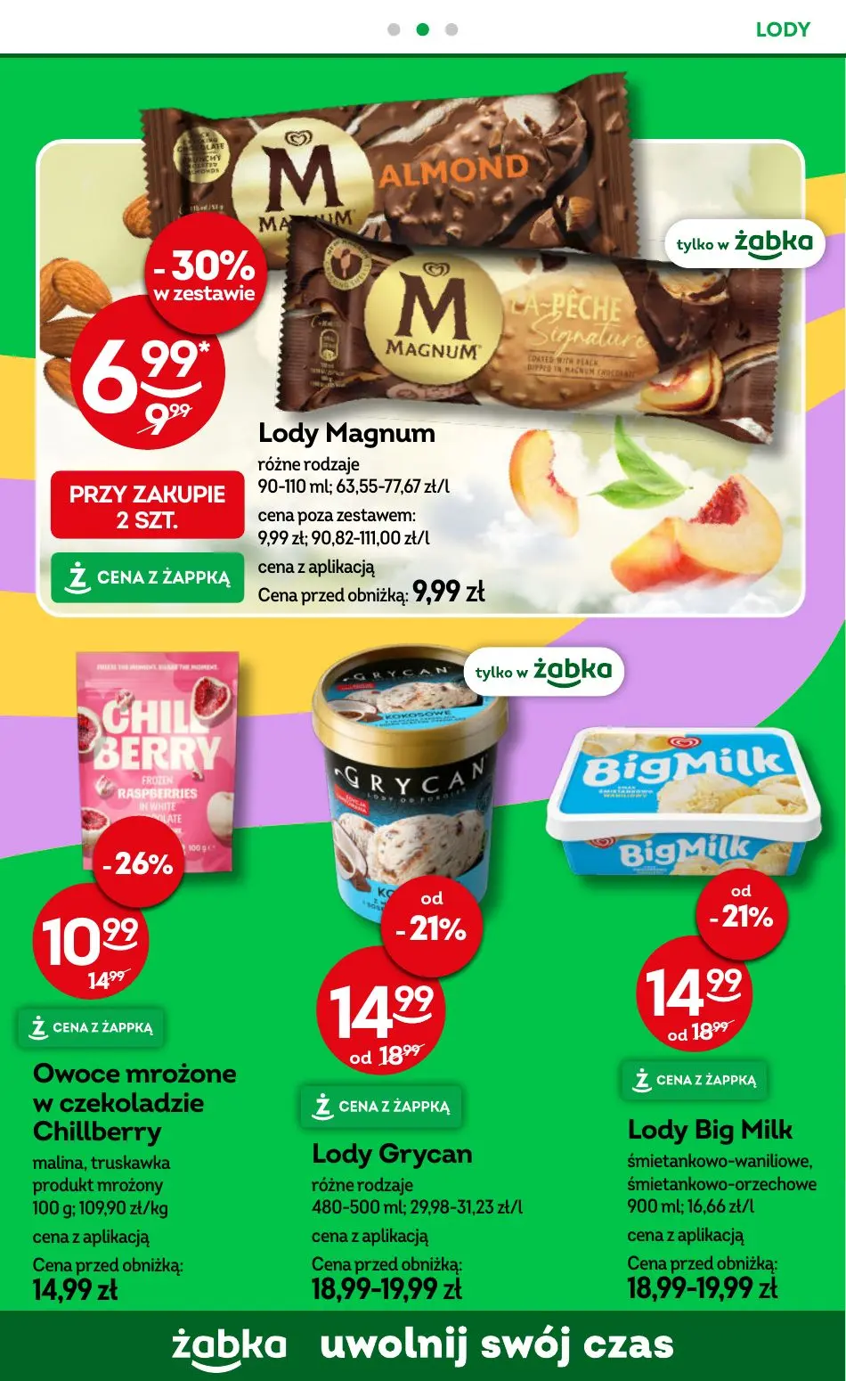 gazetka promocyjna Żabka Weekendowe pizzobranie - Strona 65