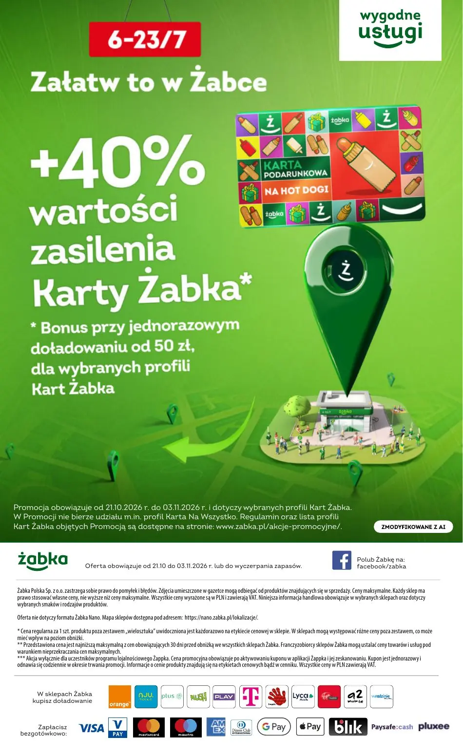 gazetka promocyjna Żabka Weekendowe pizzobranie - Strona 72