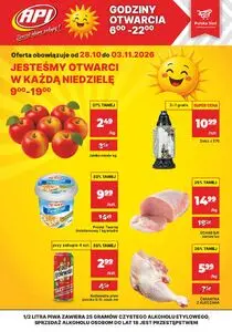 Gazetka promocyjna API MARKET, ważna od 2026-10-28 do 2026-11-03.