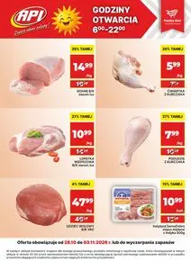 Gazetka promocyjna API MARKET, ważna od 2026-10-28 do 2026-11-03.