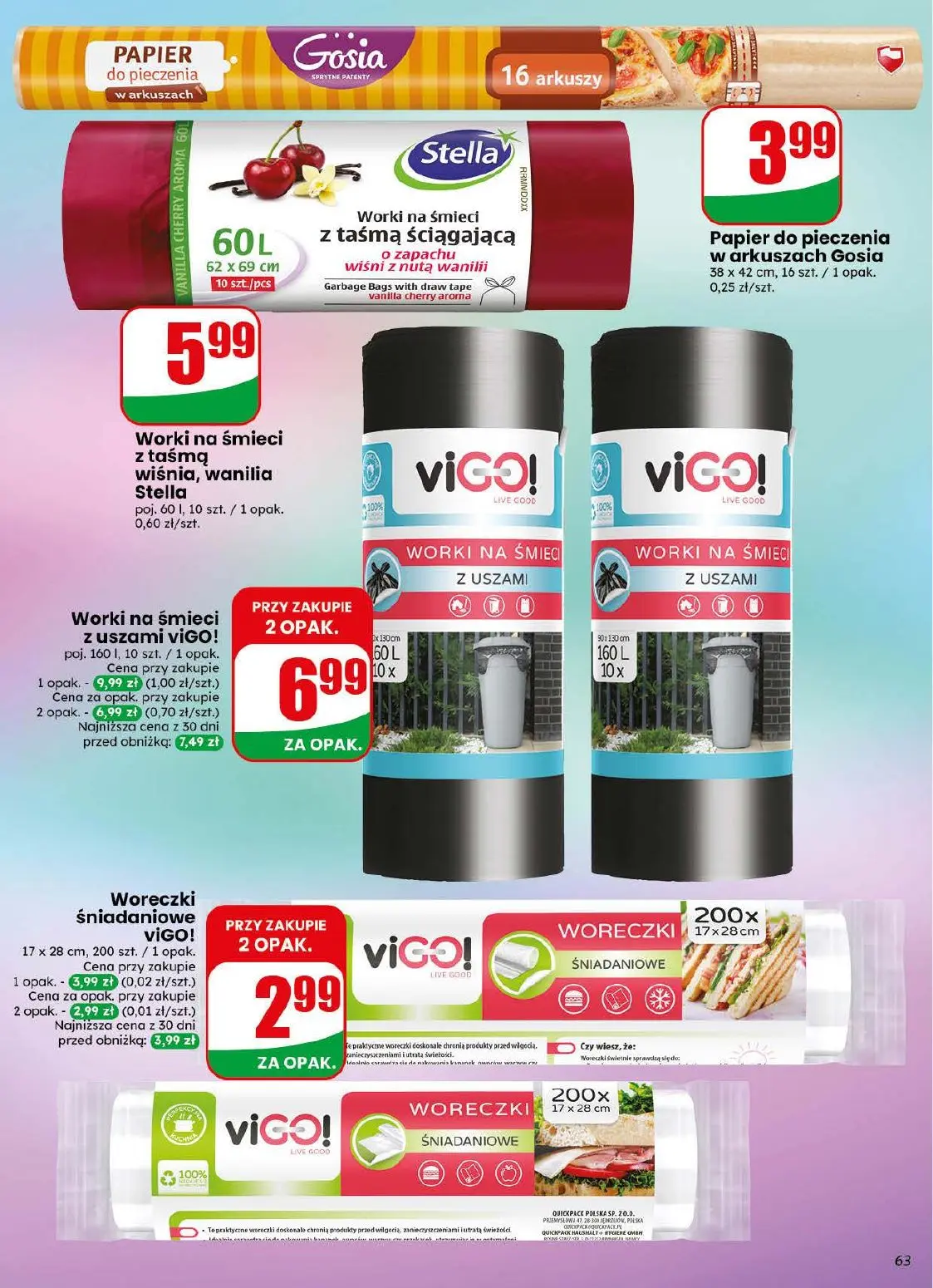 gazetka promocyjna dino Od środy - Strona 63