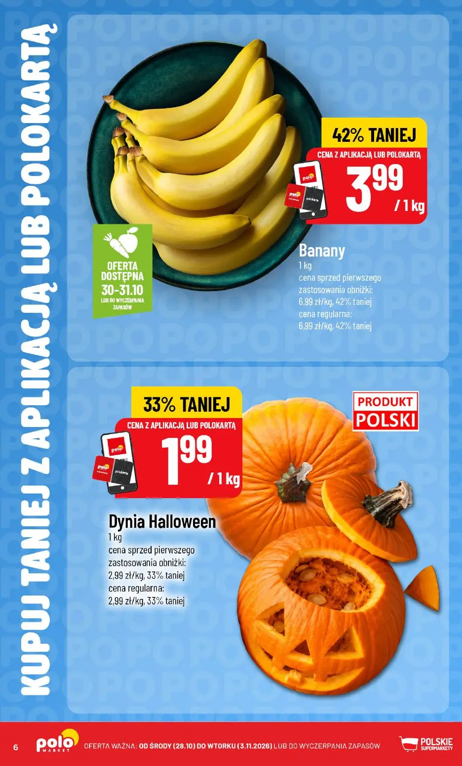 gazetka promocyjna POLOmarket Taniej z APKĄ lub KARTĄ - Strona 6