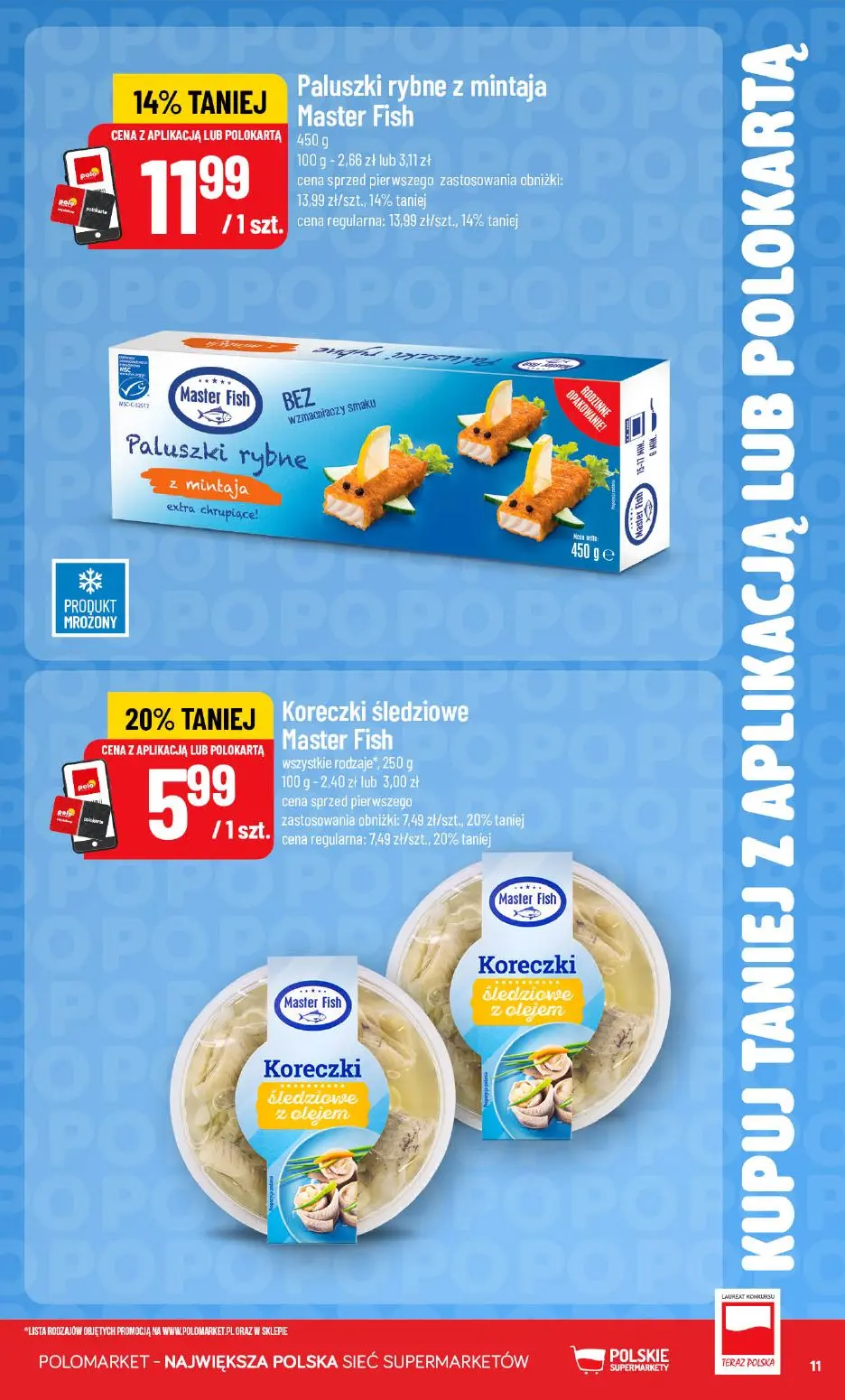 gazetka promocyjna POLOmarket Taniej z APKĄ lub KARTĄ - Strona 11