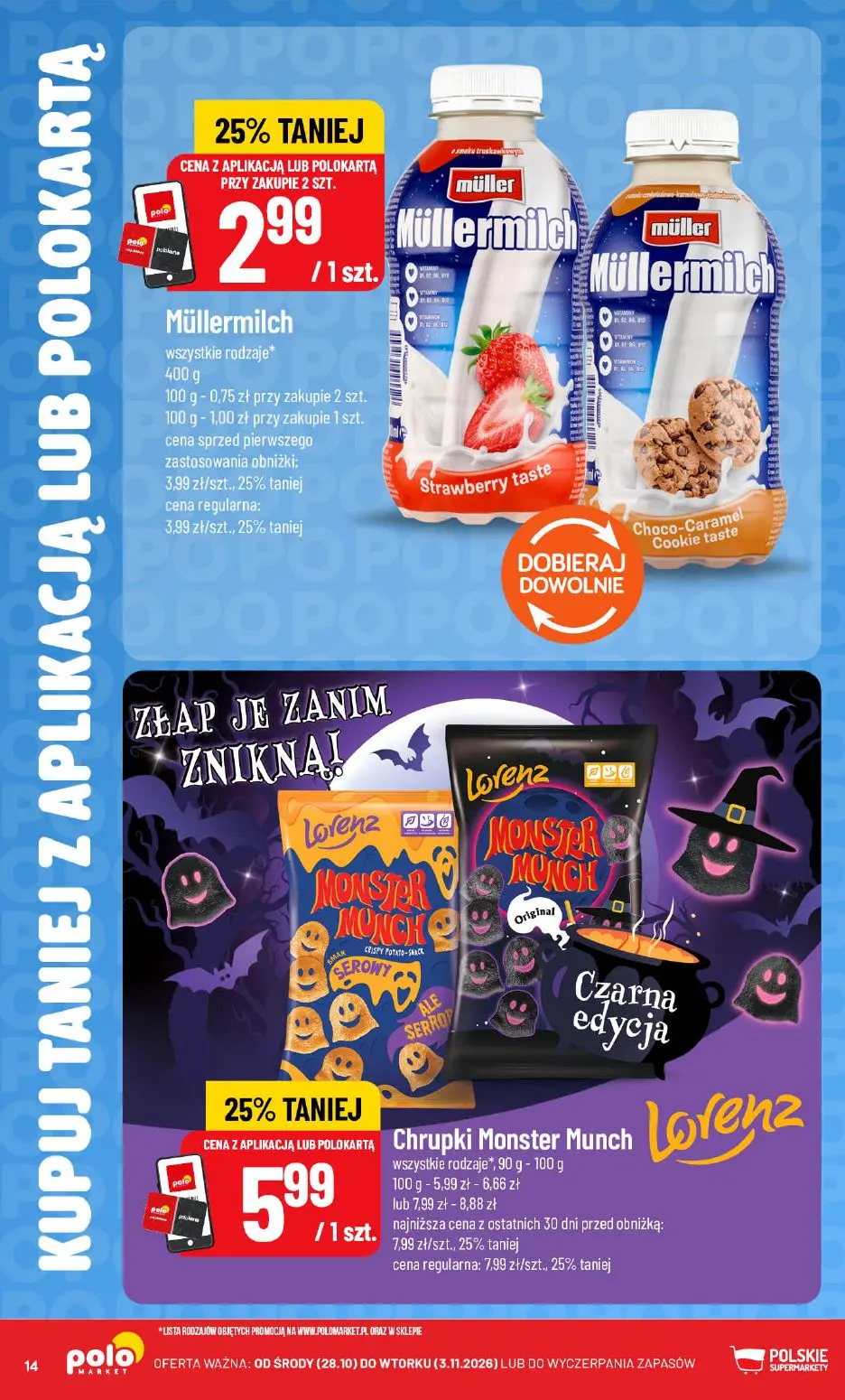 gazetka promocyjna POLOmarket Taniej z APKĄ lub KARTĄ - Strona 14
