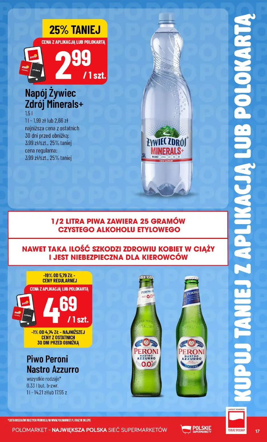 gazetka promocyjna POLOmarket Taniej z APKĄ lub KARTĄ - Strona 17