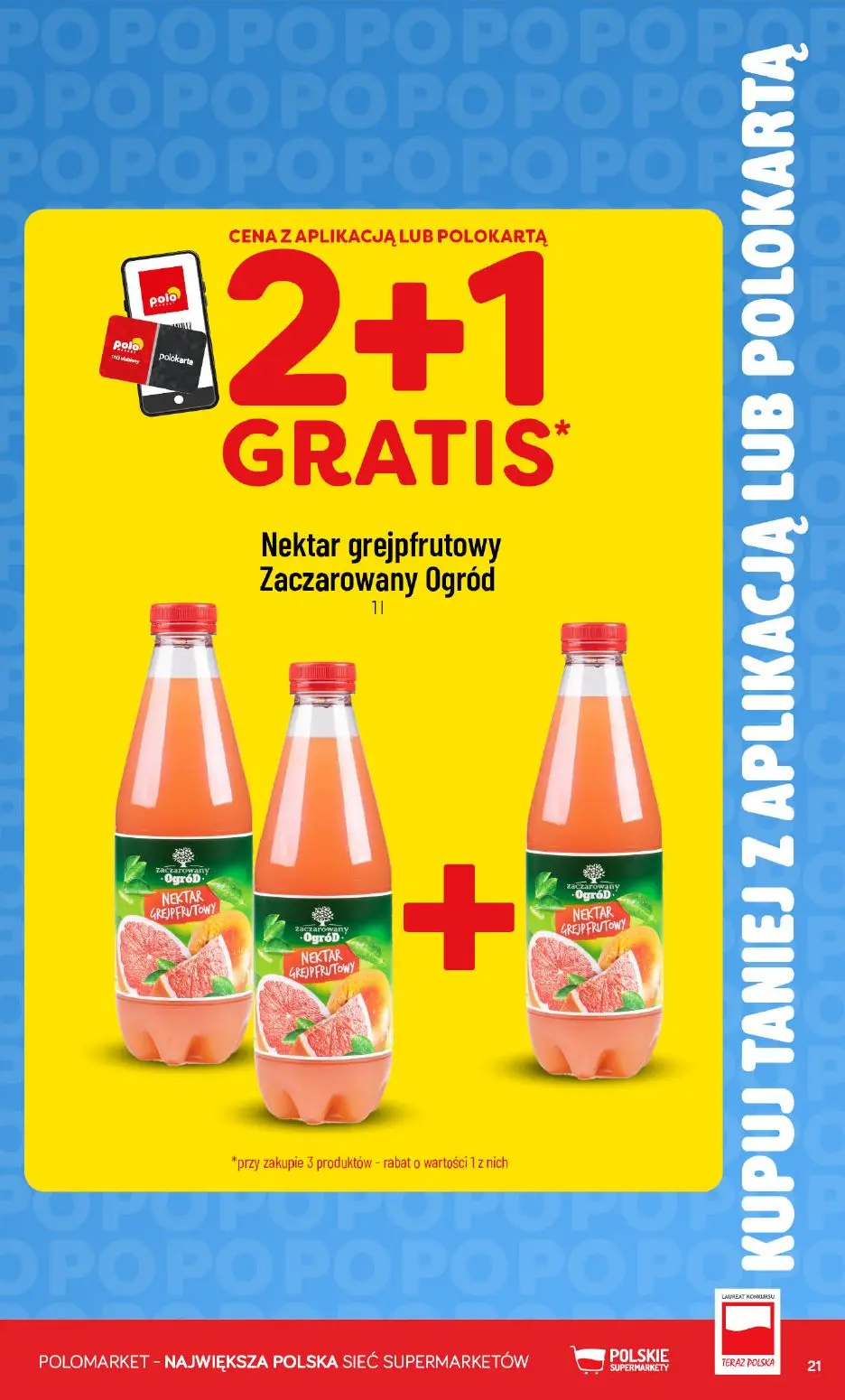 gazetka promocyjna POLOmarket Taniej z APKĄ lub KARTĄ - Strona 21